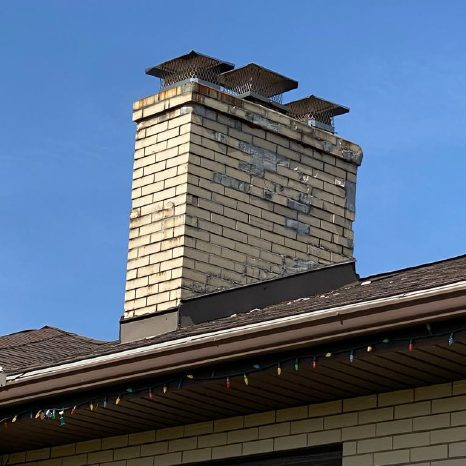 Chimney Cleaning services with capping and inspection